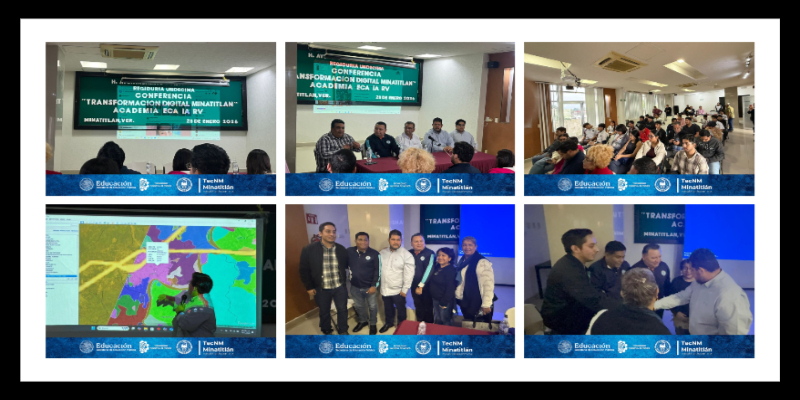 Tecnológico de Minatitlán participa en la conferencia “Transformación Digital Minatitlán”, organizada por el H. Ayuntamiento de Minatitlán