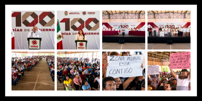 Guillermo Reyes Espronceda rinde informe de los primeros 100 días de gobierno