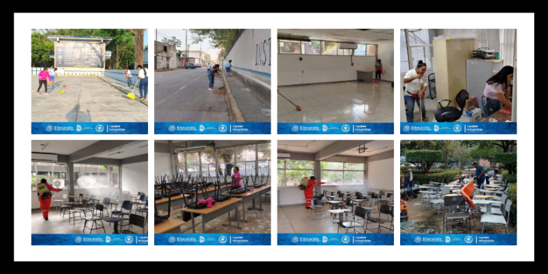Tecnológico de Minatitlán fortalece el mantenimiento y saneamiento, previo al reinicio de actividades académicas