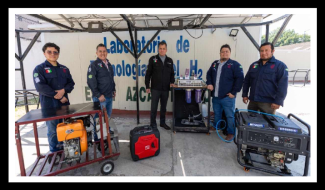 ESIME avanza en uso de Hidrógeno para combustible