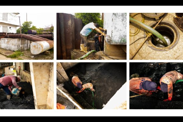 Gobierno Municipal de Minatitlán refuerza mantenimiento de cárcamo