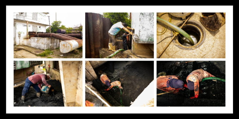 Gobierno Municipal de Minatitlán refuerza mantenimiento de cárcamo