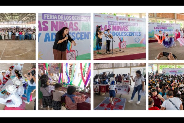 Minatitlán celebra la Feria de los Derechos de las Niñas, Niños y Adolescentes