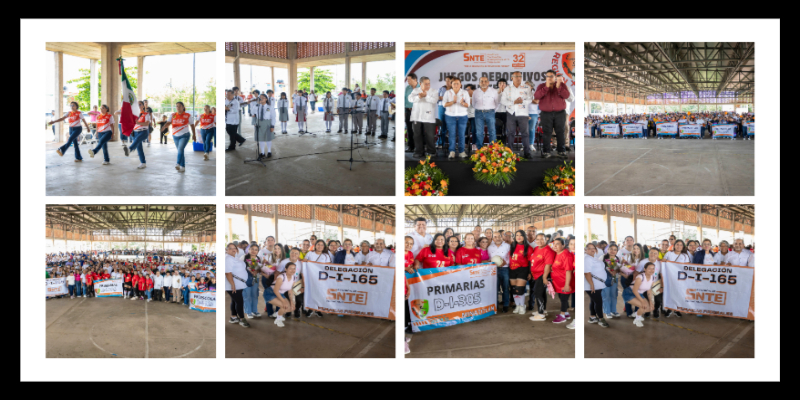 El alcalde Guillermo Reyes Espronceda inaugura Juegos Magisteriales 2026