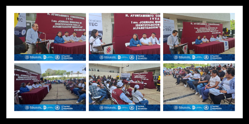 Tecnológico de Minatitlán colabora con importantes trabajos de alfabetización en Minatitlán