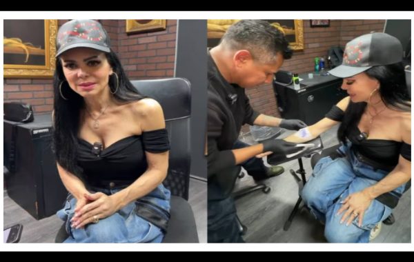 Maribel Guardia rinde homenaje a su hijo, Julián Figueroa, con un emotivo tatuaje