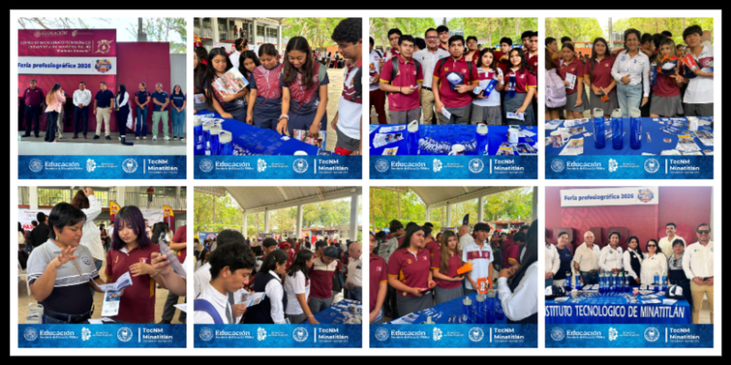 Instituto Tecnológico de Minatitlán participa en Feria Profesiográfica 2026