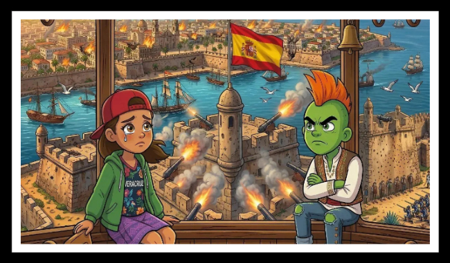 Kukusita y Moneke, los personajes que relatarán la historia de Veracruz a niños de primaria