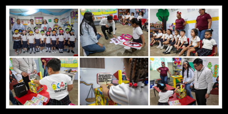 Minatitlán fomenta la cultura cívica en la niñez
