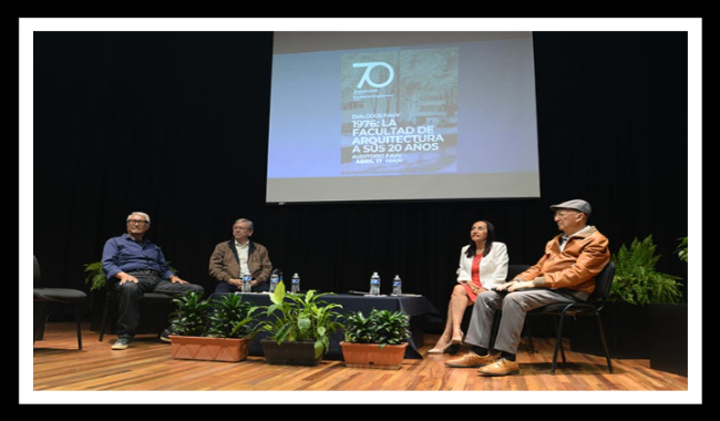 Exdocentes de Arquitectura UV compartieron vivencias formativas 