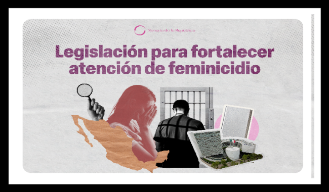 El Pleno del Senado de la República aprueba reforma constitucional para combatir el feminicidio