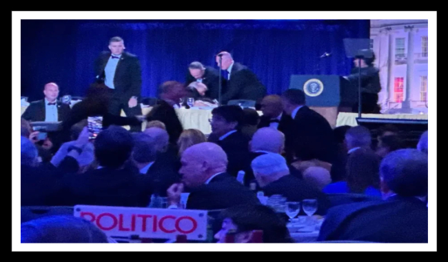 Donald Trump sale ileso tras probable atentado en cena de prensa