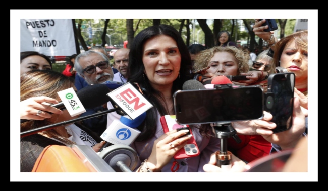 El reto como país es elemental: estamos del lado de la legalidad o del acompañamiento a la delincuencia y al crimen organizado, afirma Kenia López Rabadán (video)