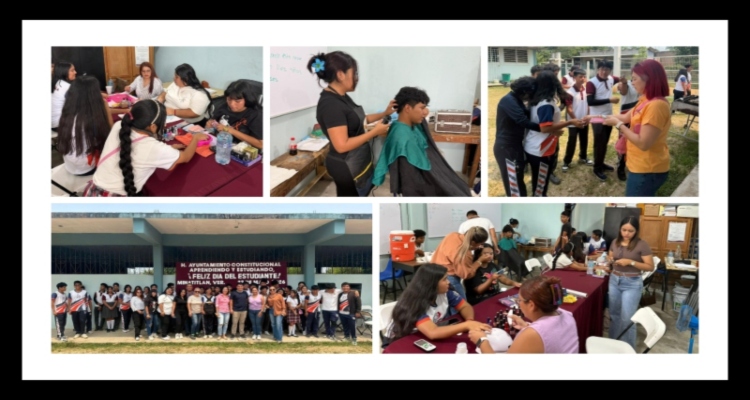 Gobierno de Minatitlán celebra el Día del Estudiante con jornada de bienestar