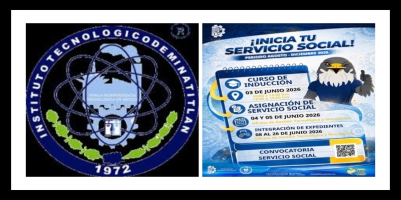 Tecnológico de Minatitlán invita a participar en la Plática de Inducción al Servicio Social