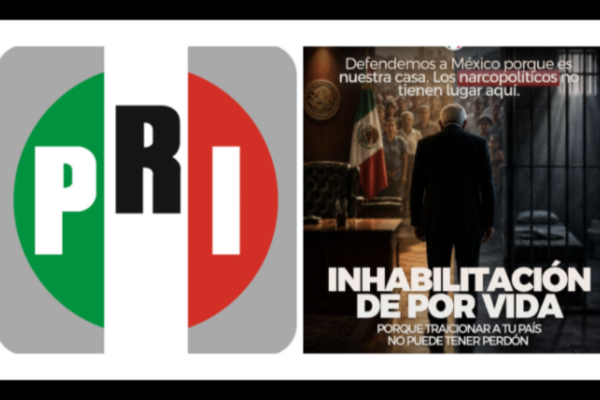 Quien traiciona a México aliándose con el crimen debe recibir todo el peso de la ley y ser inhabilitado de por  vida: PRI