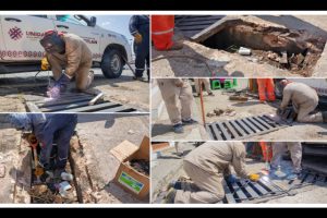 Gobierno de Minatitlán atiende infraestructura pluvial en la zona centro