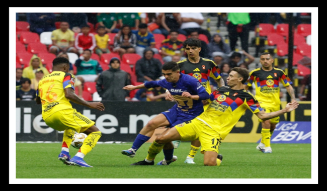 Águilas rescatan el empate con Pumas en el Azteca