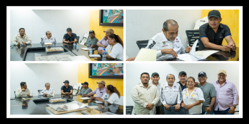 Gobierno de Minatitlán fortalece coordinación con autoridades ejidales