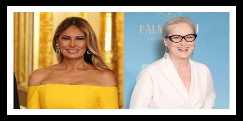 Meryl Streep pone a Melania Trump como ejemplo del mal uso de la moda en la representación pública