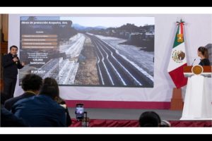 Se destinan cerca de 12 mil mdp para evitar inundaciones; hay 23 mil obras de agua en prácticamente todos los municipios: Presidenta