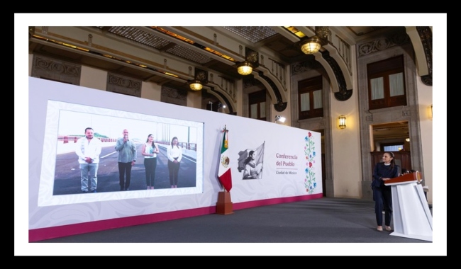 Presidenta inaugura el Paso Superior Ferroviario Arco Sur “Epitacia Zamora Teodoro” en Colima en beneficio de 157 mil habitantes