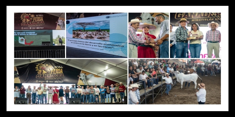 Concluye con éxito Feria Ganadera Minatitlán 2026