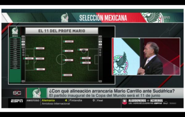 México: ¿Cómo se perfila el once titular contra Sudáfrica?